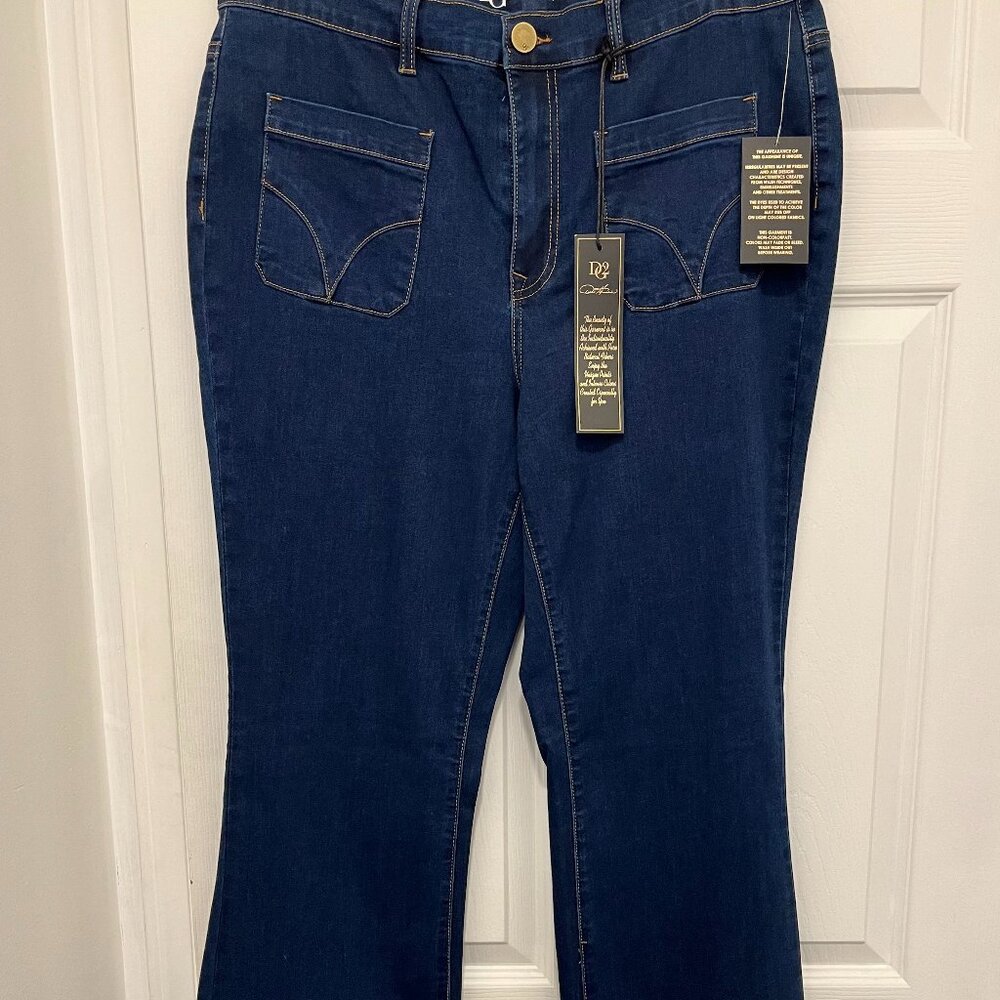 DG2 by Diane Gilman Jeans - Blue - 16 Tall